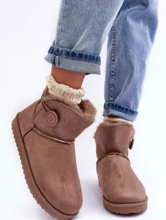 Dámské s Ozdobou Tmavě Bežové model 21633618 - Boto