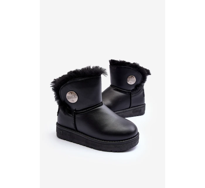 Dětské sněhule s z kožešiny černé Big Star model 21637354 - Big Star Shoes Dětské sněhule s z kožešiny černé Big Star model 21637354 - Big Star Shoes