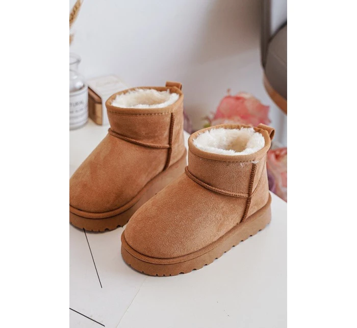 Dětské sněhové boty zateplené Camel Nallita Dětské sněhové boty zateplené Camel Nallita