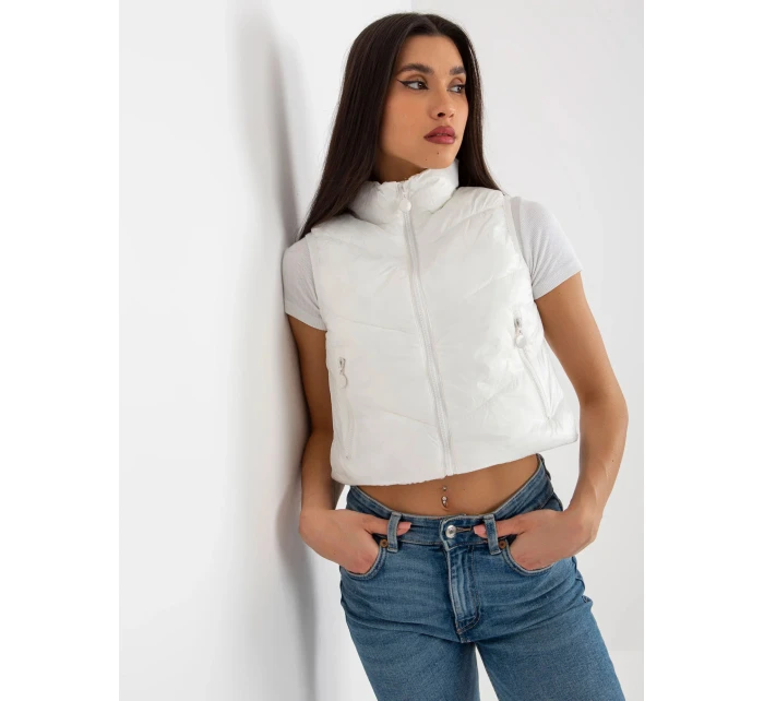 Dámská vesta NM KZ H 908.39P ecru - FPrice Dámská vesta NM KZ H 908.39P ecru - FPrice