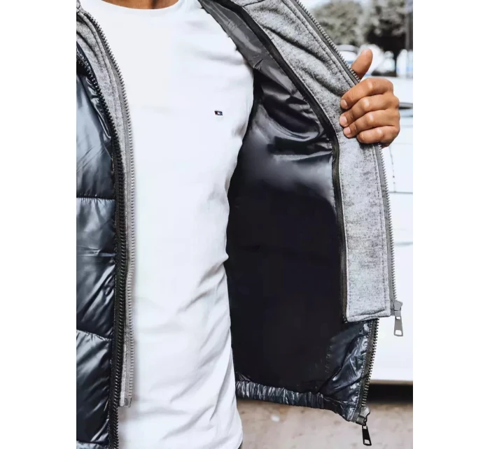 Pánská tmavě modrá vesta FashionStreet TX4141