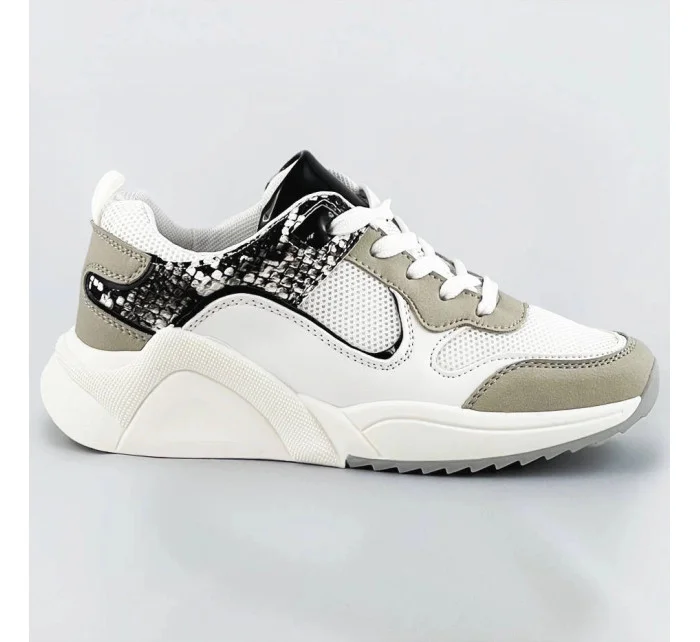 Bílé dámské sportovní boty model 17182435