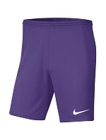 Pánské šortky Nike Dry Park III NB K purple BV6855 507