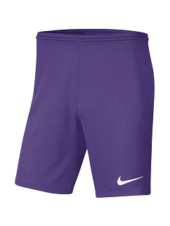 Pánské šortky Nike Dry Park III NB K purple BV6855 507