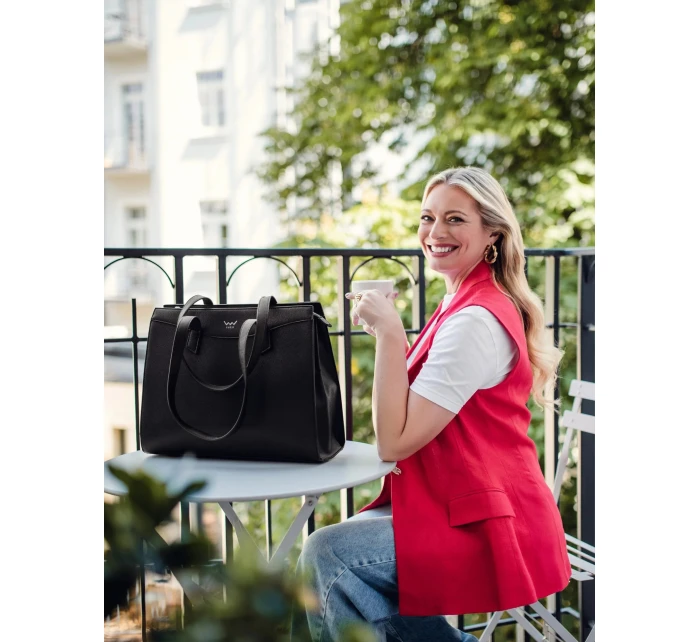 Dámská kabelka Vuch Savanah Black Dámská kabelka Vuch Savanah Black