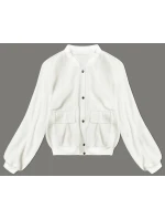 Vlněná bunda typu "bomber"  (15687) ecru - Goodlooking