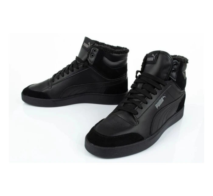 Pánské zimní boty Shuffle Mid M 387609 01 - Puma Pánské zimní boty Shuffle Mid M 387609 01 - Puma