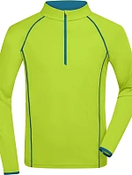 Daiber JN 498 Pánské funkční tričko s dlouhým rukávem 02.0498 bright yellow/bright blue