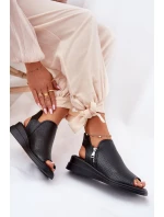 Dámské Sandály Na Klínu Černé Mevinette Dámské Sandály Na Klínu Černé Mevinette