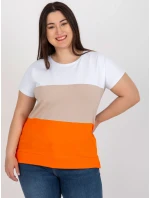 Bluzka RV BZ model 18617626 pomarańczowy - FPrice Bluzka RV BZ model 18617626 pomarańczowy - FPrice