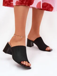 Klapky na podpatku model 211024 Step in style