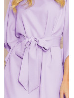 SOFIA Dámské šaty ve světle vřesové barvě model 8979272 - numoco