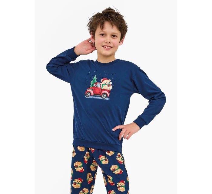 Cornette Young Boy 966/172 Teddy 2 l/r Vánoční 134-164 pyžamo Cornette Young Boy 966/172 Teddy 2 l/r Vánoční 134-164 pyžamo