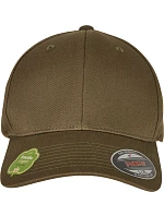 6 panelová kšiltovka z bio bavlny  olive model 22537031 - Flexfit