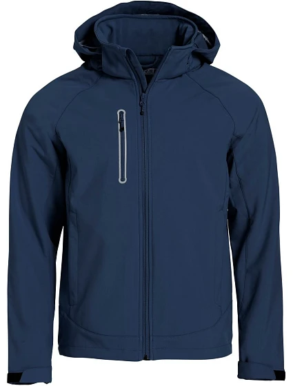 Clique Milford Jacket Men Pánská 3-vrstvá softshellová bunda 67.0927 dark navy Clique Milford Jacket Men Pánská 3-vrstvá softshellová bunda 67.0927 dark navy