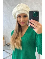 Dámská čepice Sofia K369 ecru Dámská čepice Sofia K369 ecru