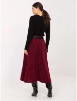 Spódnica IT SD model 21791047 bordowy - FPrice