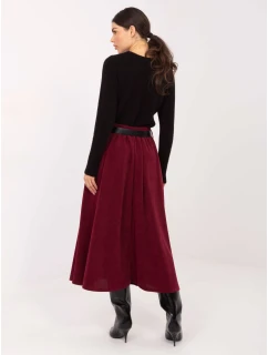 Spódnica IT SD model 21791047 bordowy - FPrice