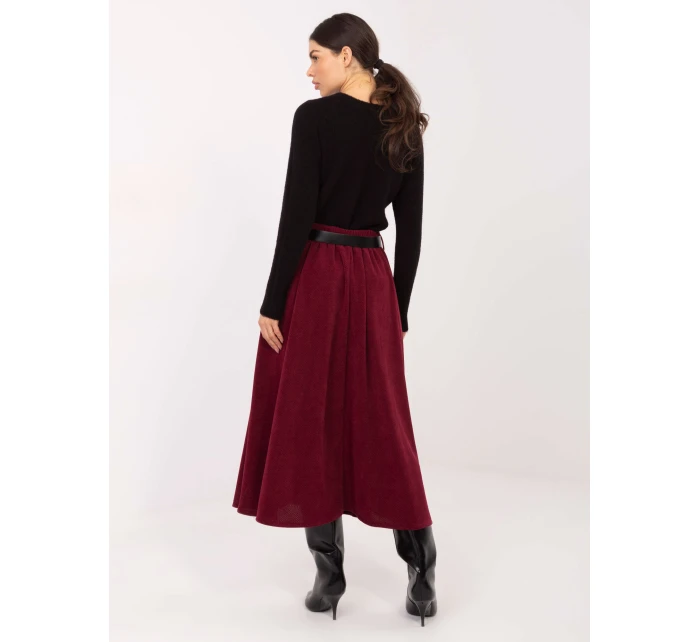 Spódnica IT SD model 21791047 bordowy - FPrice