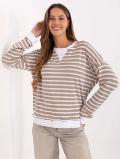 Bluzka RV BZ model 21406708 ciemny bezowy - FPrice