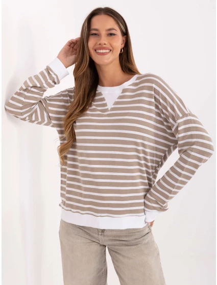 Bluzka RV BZ model 21406708 ciemny bezowy - FPrice