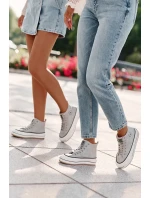 Zateplené Dámské Tenisky Na Platformě Eko Kůže Big Star Modré Zateplené Dámské Tenisky Na Platformě Eko Kůže Big Star Modré