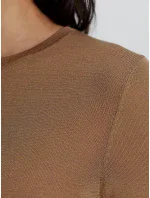 Dámský top 000QS6997E HMS béžový - Calvin Klein Dámský top 000QS6997E HMS béžový - Calvin Klein