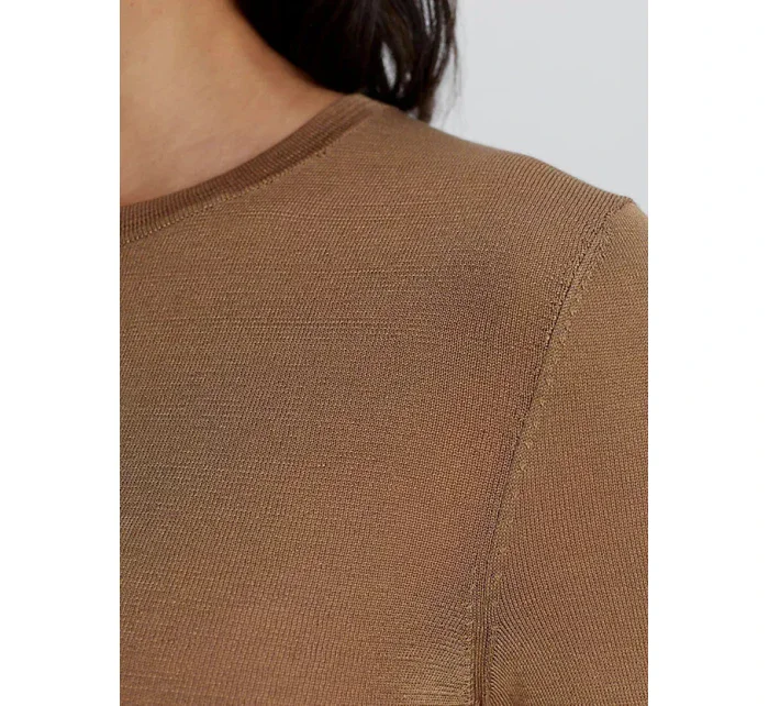 Dámský top 000QS6997E HMS béžový - Calvin Klein Dámský top 000QS6997E HMS béžový - Calvin Klein