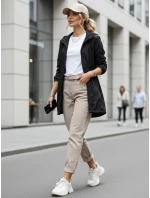 Dámská bunda parka s kapucí černá FashionStreet TY5569