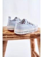 Dětské látkové tenisky BIG STAR model 21594703 Modrá - Big Star Shoes Dětské látkové tenisky BIG STAR model 21594703 Modrá - Big Star Shoes