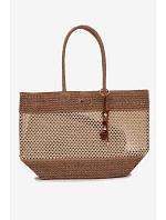 Velká Béžová Nákupní Taška z model 22111678 - Flora&Co