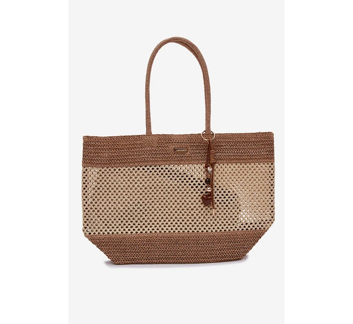 Velká Béžová Nákupní Taška z model 22111678 - Flora&Co