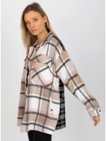 Košile KS černá a béžová model 17814484 - FPrice