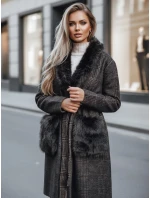 Dámský kožich hnědý FashionStreet TY5229z