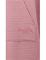 dámské vaflové pončo Saimaa s kapucí Old Rose dámské vaflové pončo Saimaa s kapucí Old Rose
