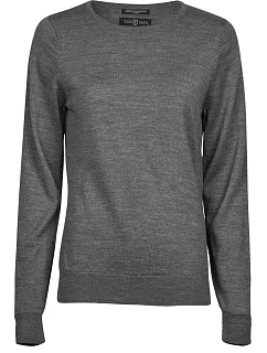 TJ 6006 Dámský svetr model 22498096 grey melange - Tee Jays