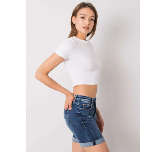 Šortky D85019T62125ZM246 modré Šortky D85019T62125ZM246 modré