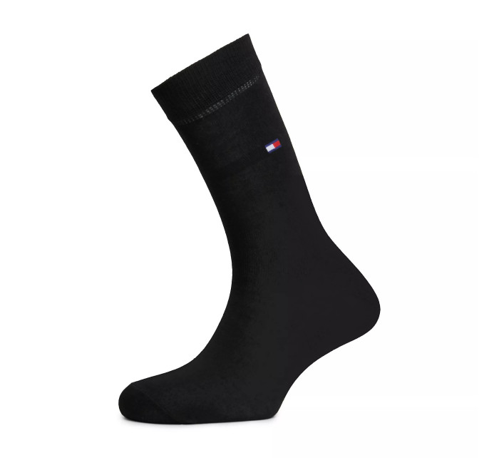 Pánský dárkový set boxerky + ponožky  UM0UM03048 0GU černé se vzorem - Tommy Hilfiger