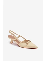 Sandály na podpatku  model 227447 Step in style