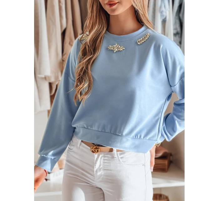Dámská halenka s dlouhým rukávem a  modrá Dstreet model 21985533 - FashionStreet