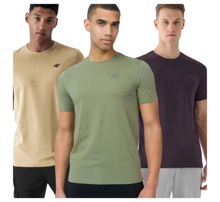 Trička 4F M 4FWSS25TTSHM3956-92S pánské Trička 4F M 4FWSS25TTSHM3956-92S pánské