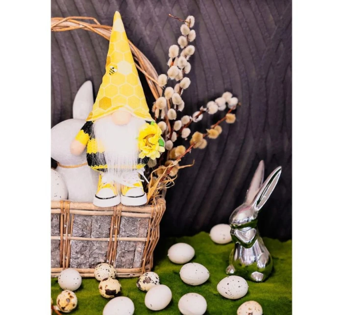 GHOST GNOM TRUTH 25CM IN TRAMPS SPRING DECORATION dětské