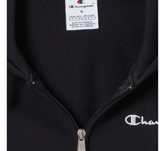 Dámská mikina s kapucí na zip černá model 22119569 KK001 - CHAMPION