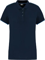 WK WK 271 Dámské pracovní piqué polo "Day-to-Day" 20.W271 navy/light royal blue WK WK 271 Dámské pracovní piqué polo "Day-to-Day" 20.W271 navy/light royal blue