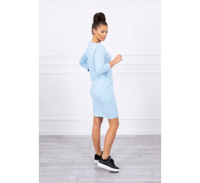 Klasické modré šaty