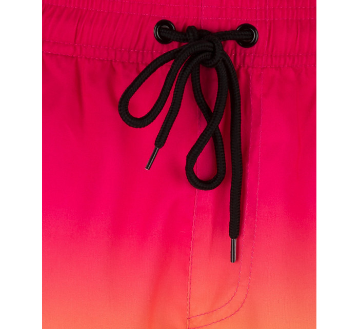 Pánské plavecké šortky ATLANTIC - růžové/oranžové