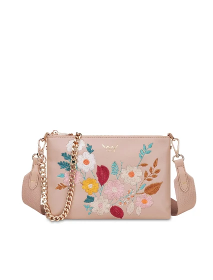 Dámská kabelka Vuch Lylann Flowers Beige Dámská kabelka Vuch Lylann Flowers Beige