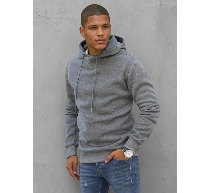 Pánská tmavě šedá mikina FashionStreet BX5427