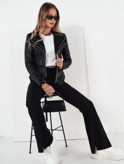 AGER dámská kožená bunda ramones černá FashionStreet TY4161