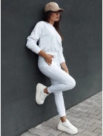 CASUALVIBE dámská klasická mikina bílá FashionStreet BY1299